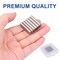 DIYMAG Small Magnets, 120Pcs Mini Refrigerator Magnet for Crafts, Multi-Use Small Strong Round Fridge Magnets,Whiteboard, Billboard, Push Pin, Map Magnet